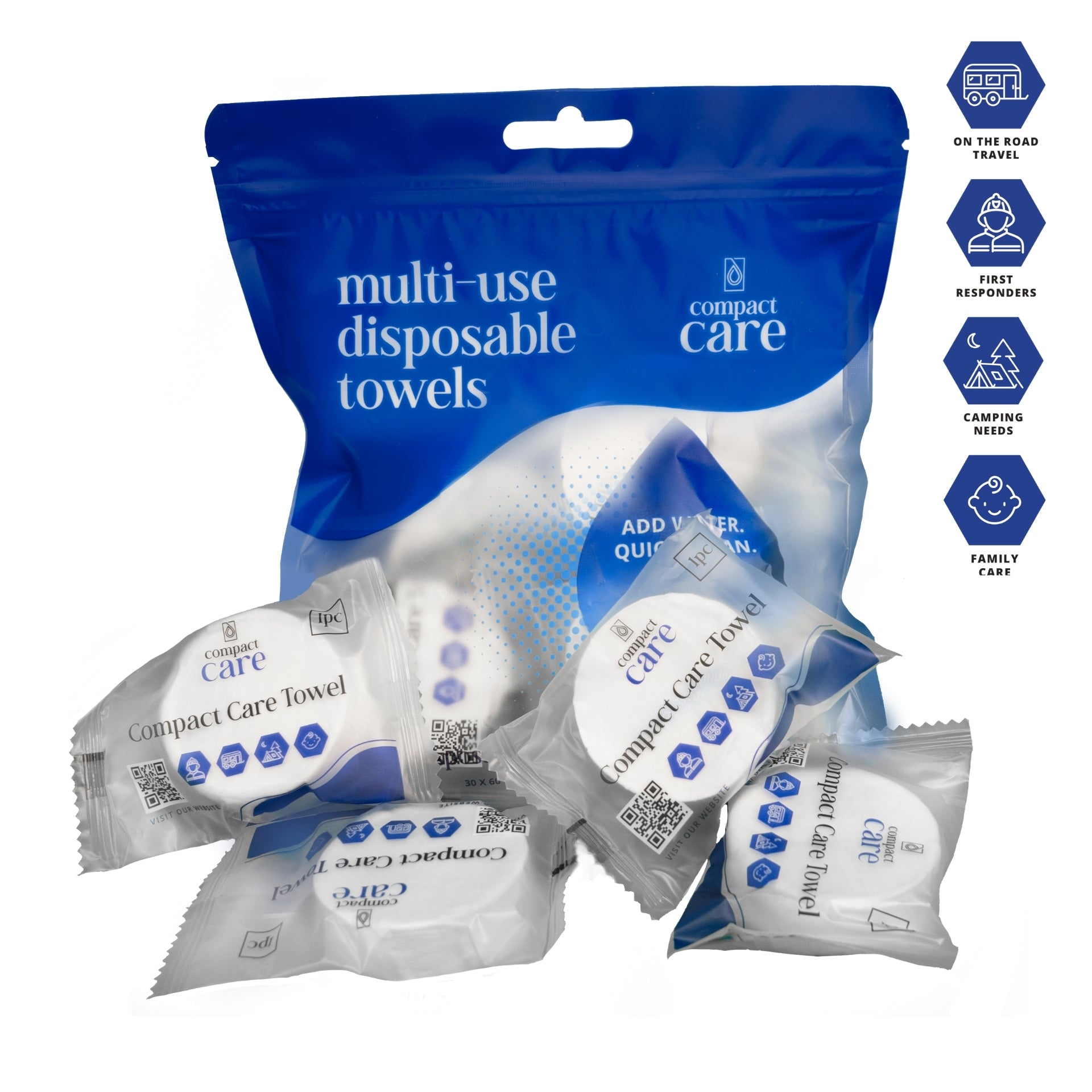 Compact Care Medium Towel