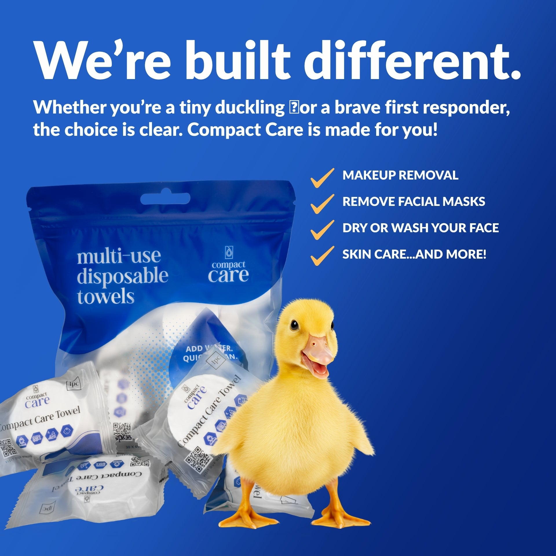 Compact Care Medium Towel