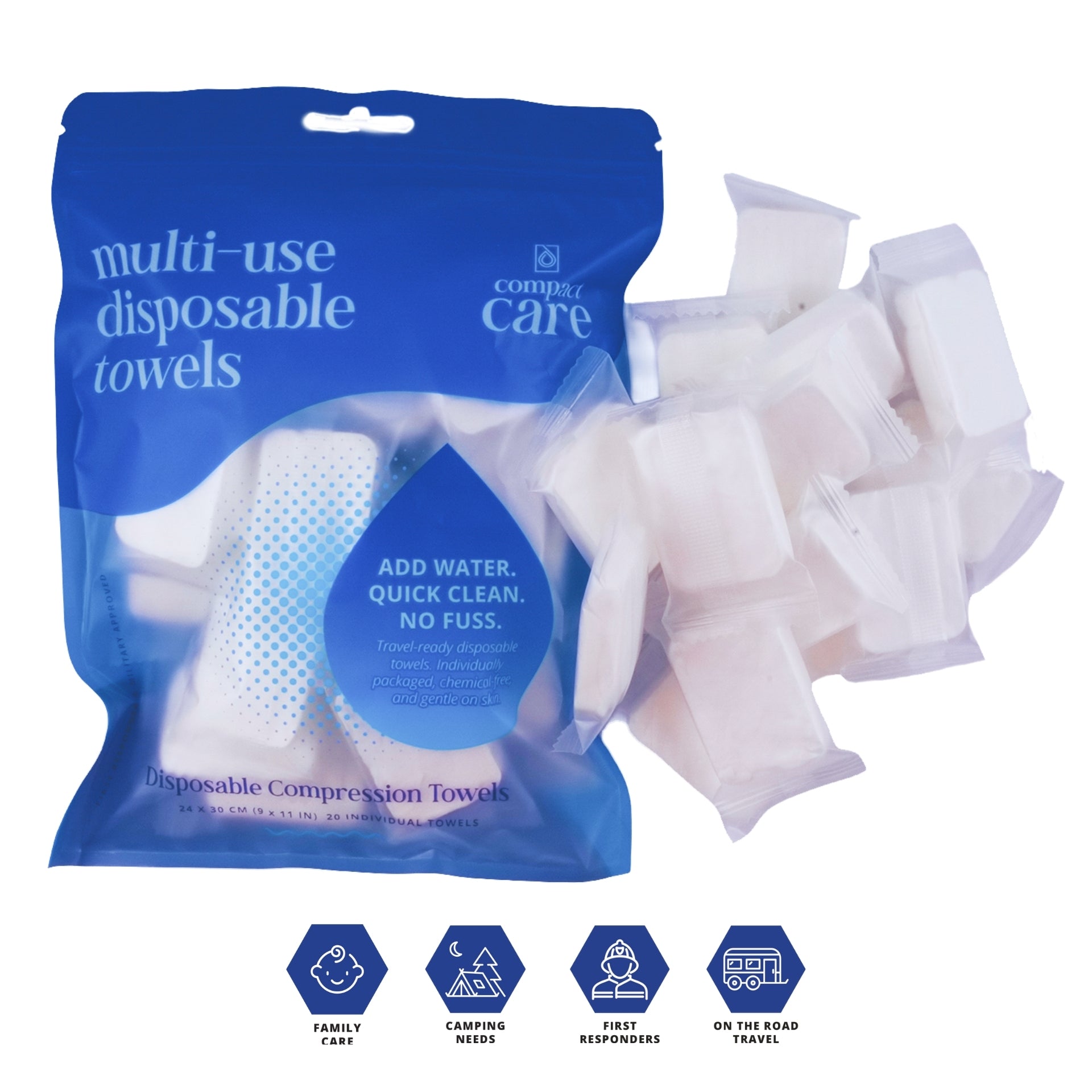 Compact Care Small Towel