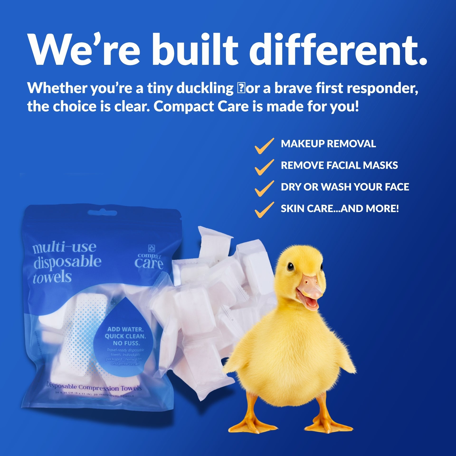 Compact Care Small Towel