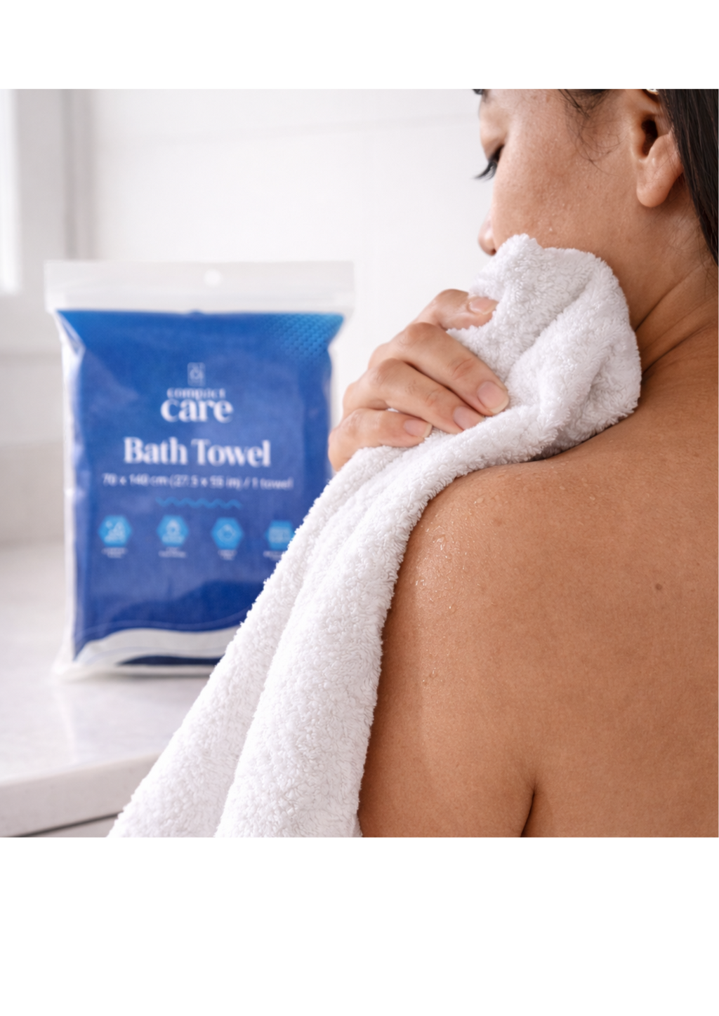 Compact Care Bath Towel (PCS)