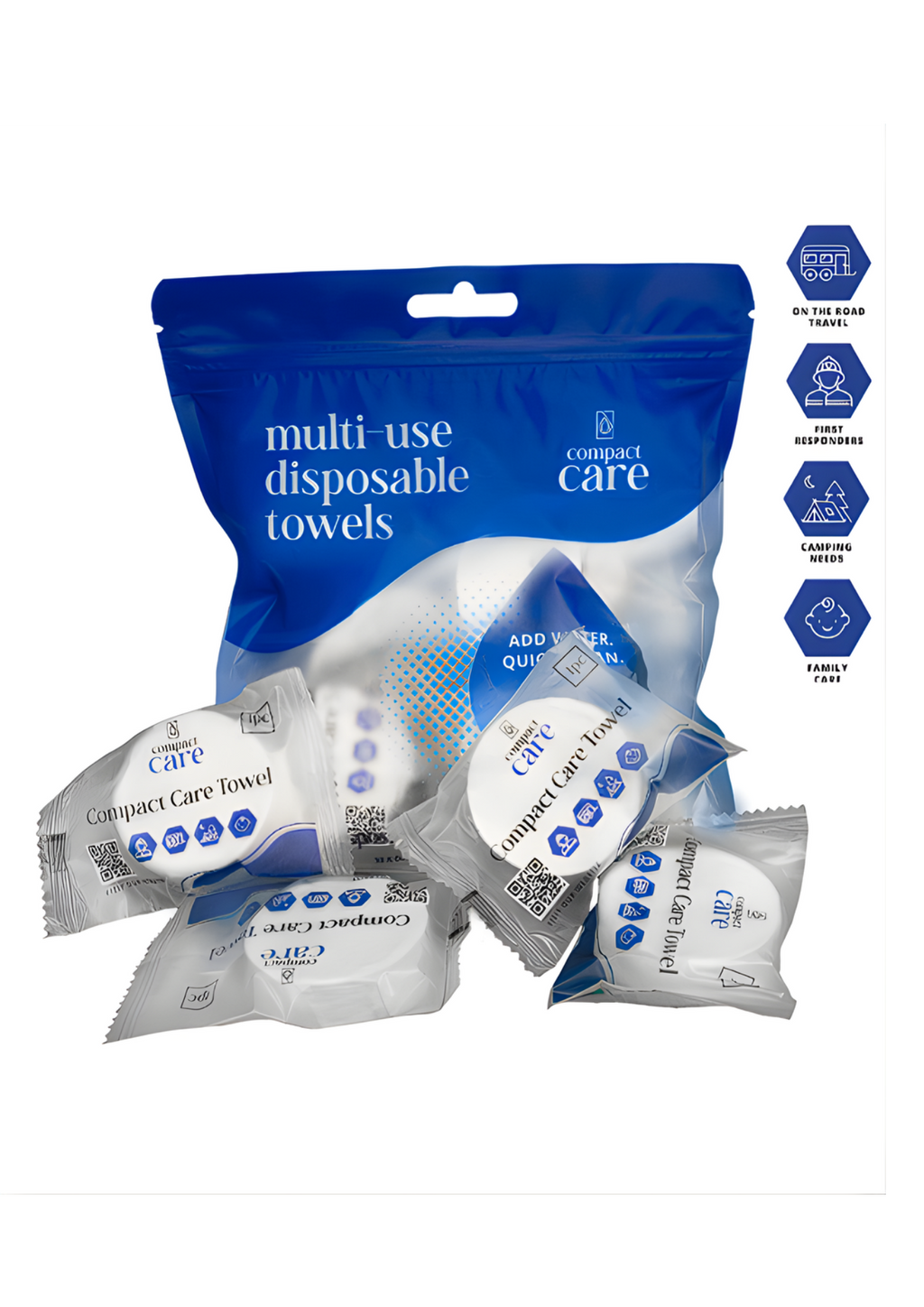 Compact Care Medium Towel