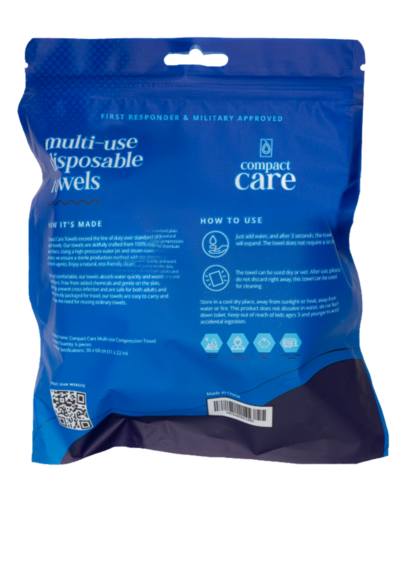 Compact Care Medium Towel